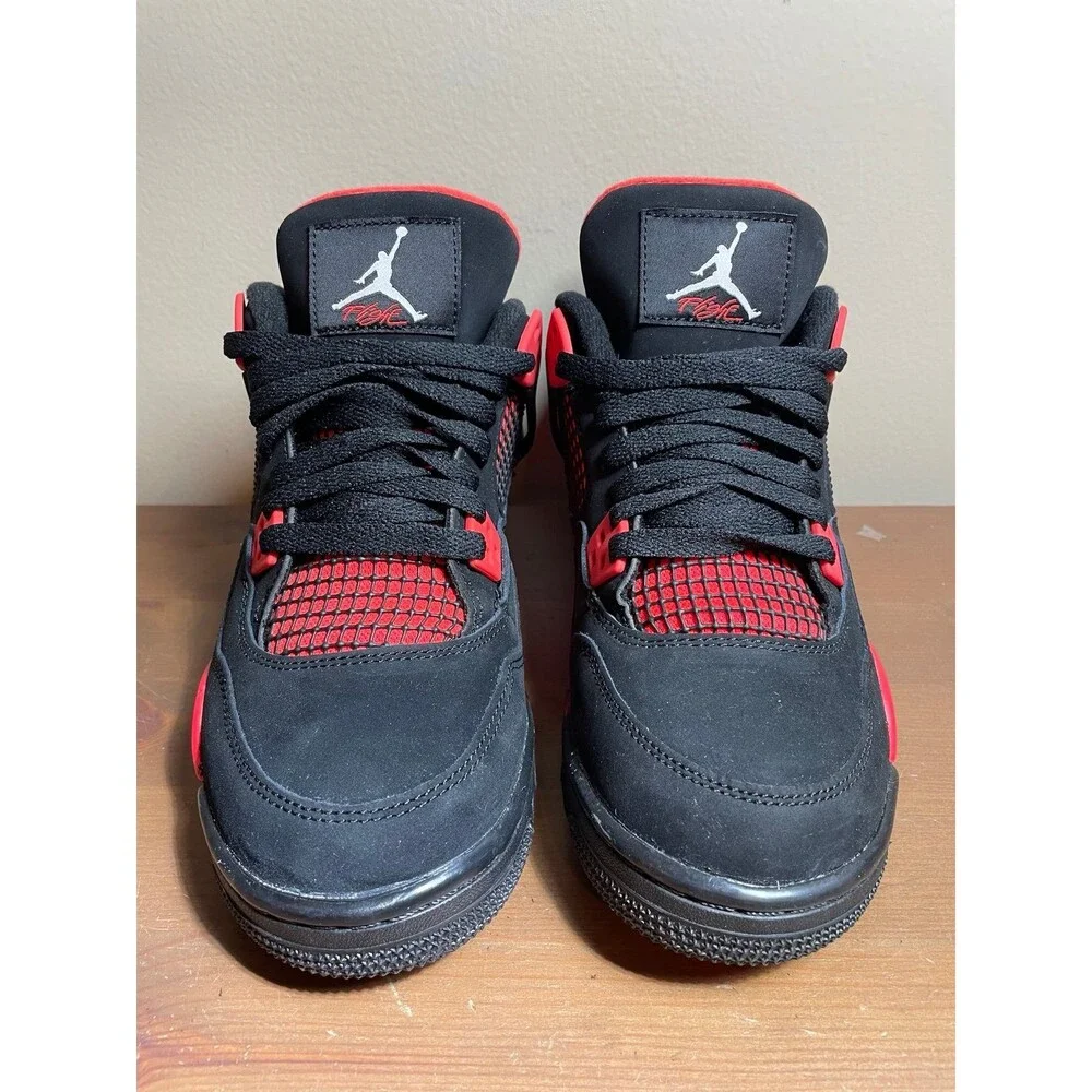 Jordan Air Jordan 4 Retro Red Thunder Black/Red Men’s Mid Top Basketball